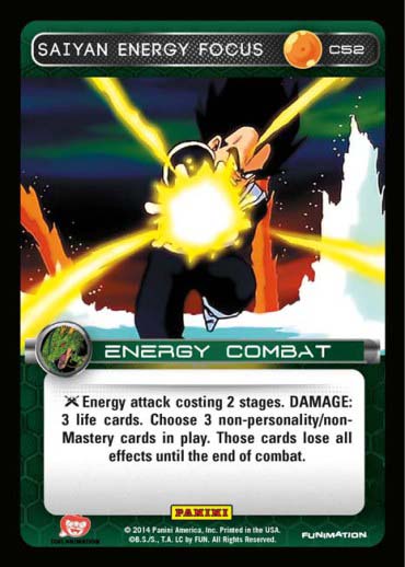 Saiyan Energy Focus